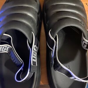 UGG Black Puffy Slide Sandals